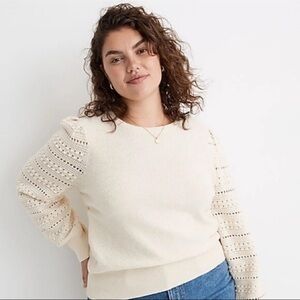 Madewell bobble Knit Sweater